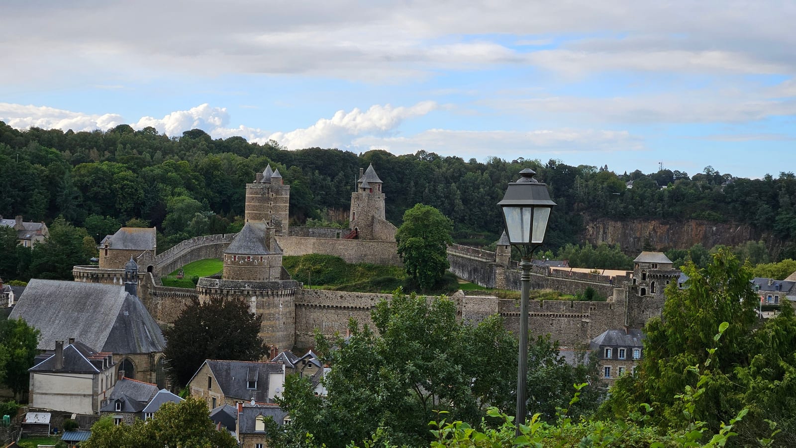 El castillo de Fougères, Bretaña