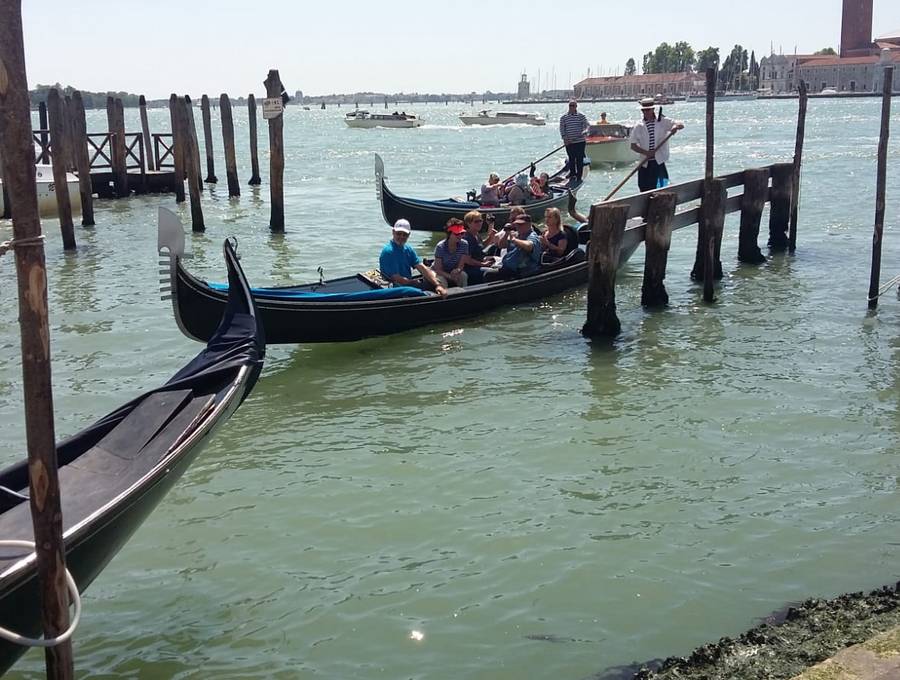 Góndolas en Venecia